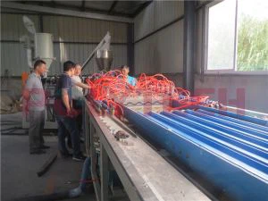 Llinell Gynhyrchu To Rhychiog Plastig Plastig